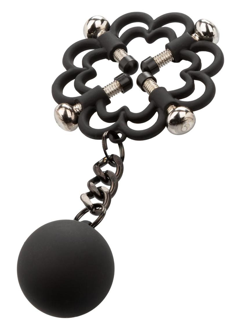 Load image into Gallery viewer, Nipple Grips Power Grip 4-Point Weighted Nipple Press Clamps
