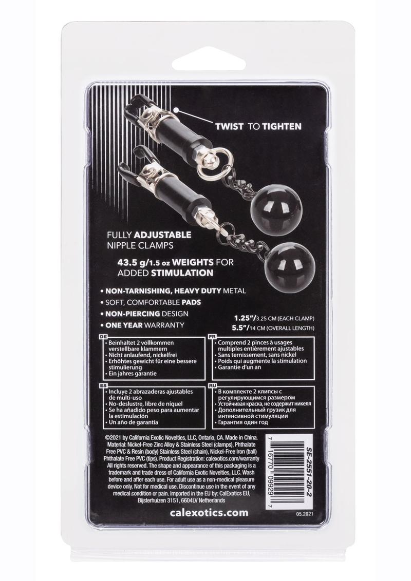 Load image into Gallery viewer, Nipple Grips Weighted Twist Nipple Clamps
