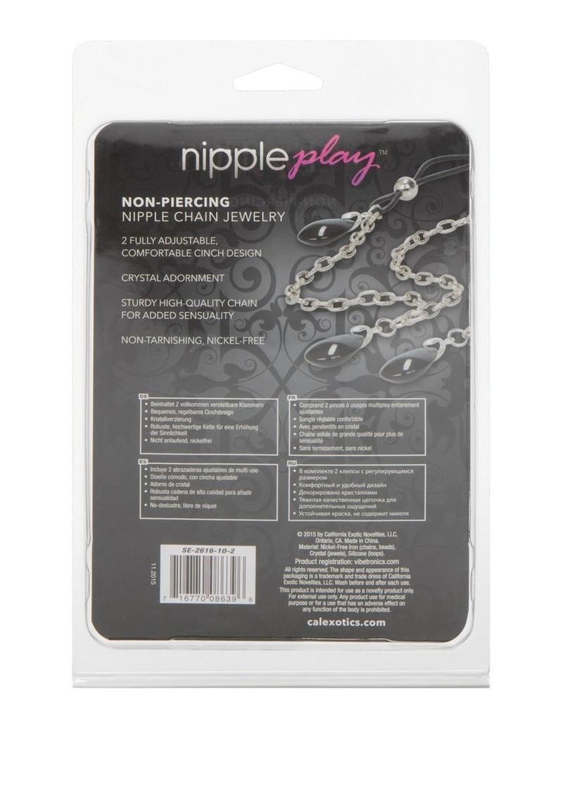 Load image into Gallery viewer, Nipple Play Non Piercing Nipple Chain Jewelry
