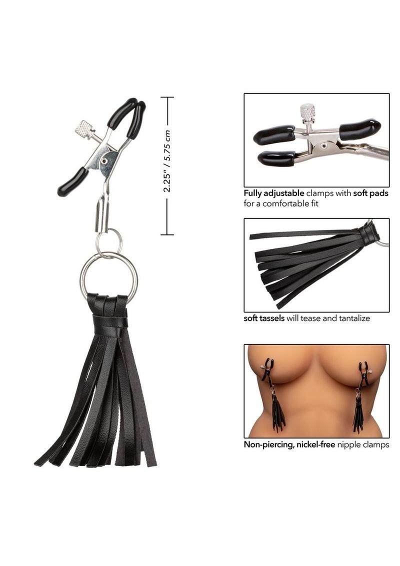 Load image into Gallery viewer, Nipple Play Playful Tassels Nipple Clamps
