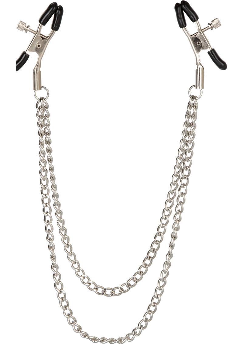 Load image into Gallery viewer, Nipple Play Tiered Nipple Clamps - Silver
