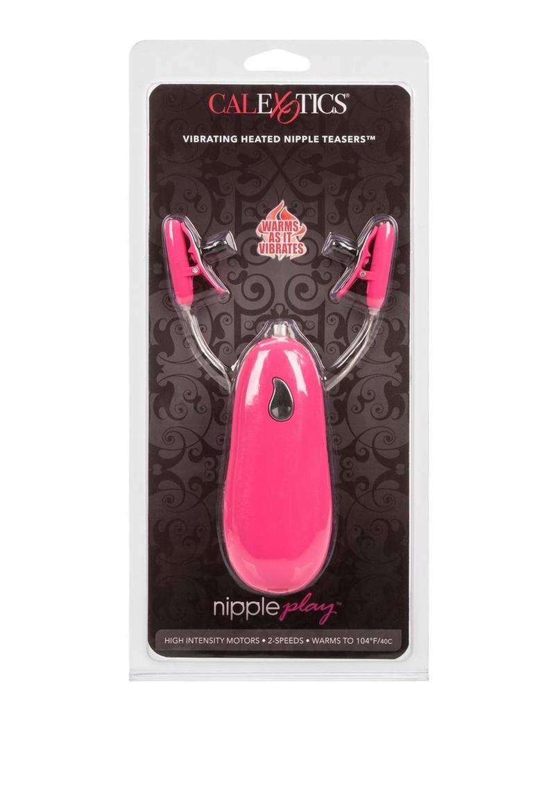 Load image into Gallery viewer, Nipple Play Vibrating Warming Nipple Teasers - Pink/Purple
