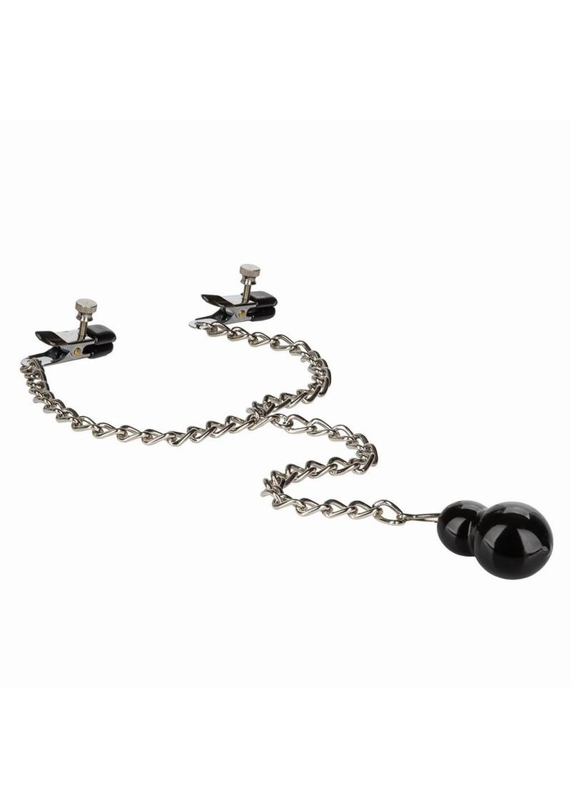 Load image into Gallery viewer, Nipple Play Weighted Dual Tier Nipple Clamps
