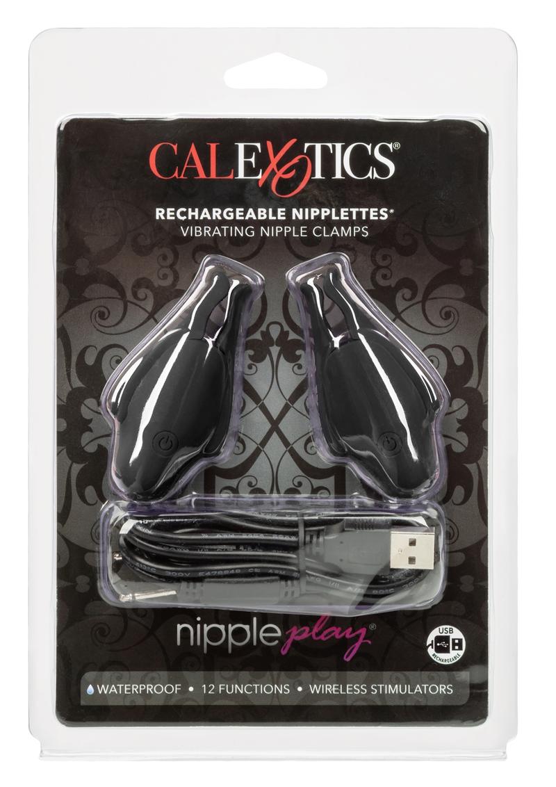 Load image into Gallery viewer, Nipply Play Rechargeable Nipplettes - Black
