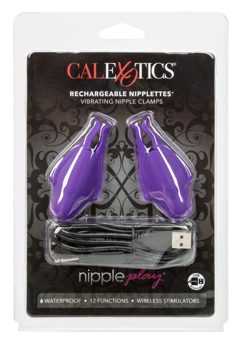 Load image into Gallery viewer, Nipply Play Rechargeable Nipplettes - Purple
