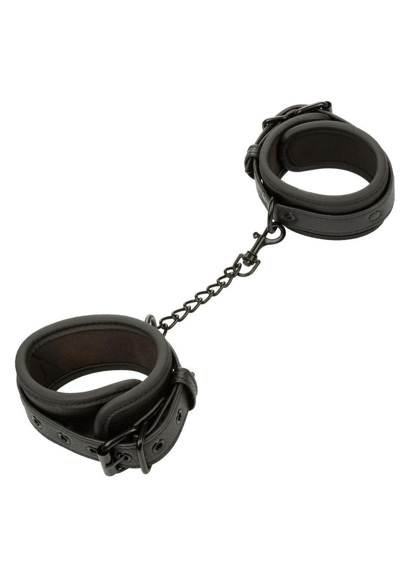 Load image into Gallery viewer, Nocturnal Collection Ankle Cuffs - Black
