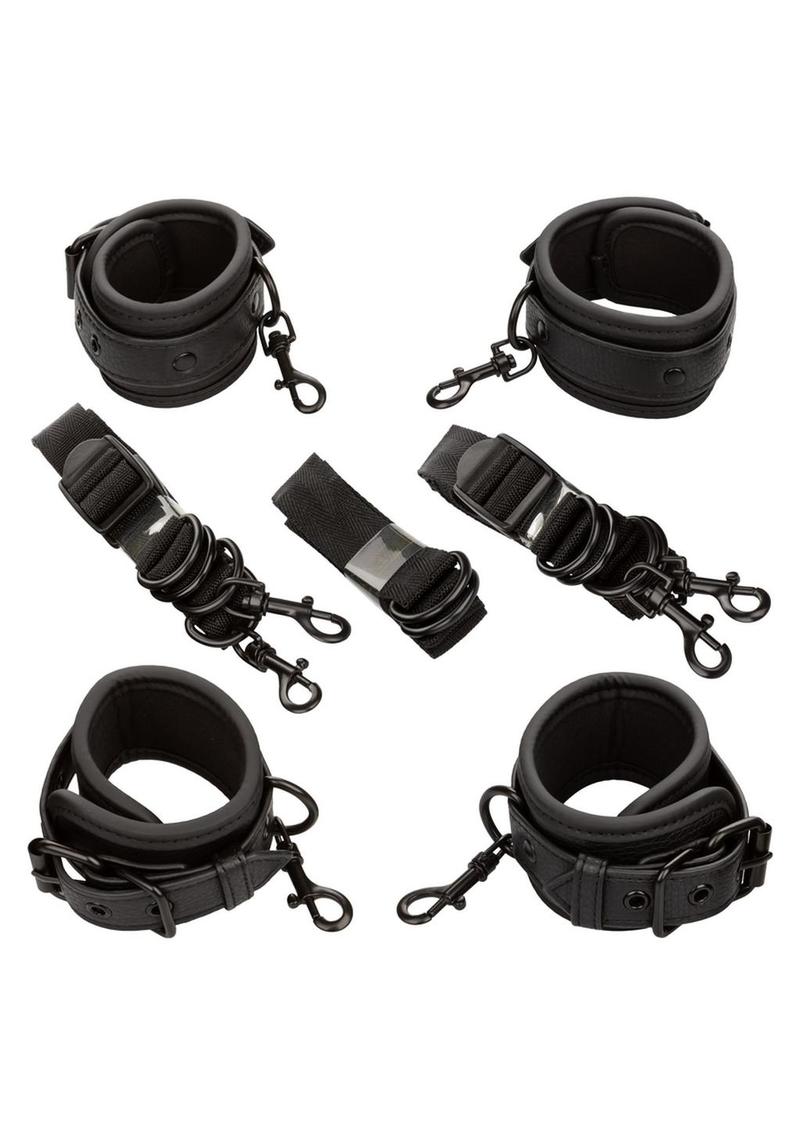 Load image into Gallery viewer, Nocturnal Collection Bed Restraints - Black
