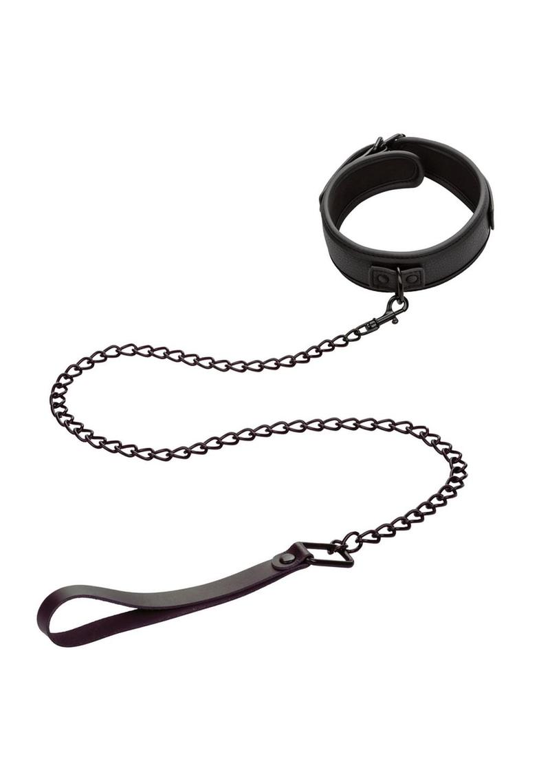 Load image into Gallery viewer, Nocturnal Collection Collar and Leash - Black
