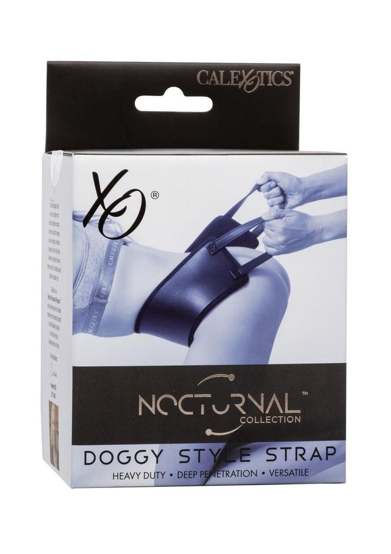 Load image into Gallery viewer, Nocturnal Collection Doggy Style Strap - Black
