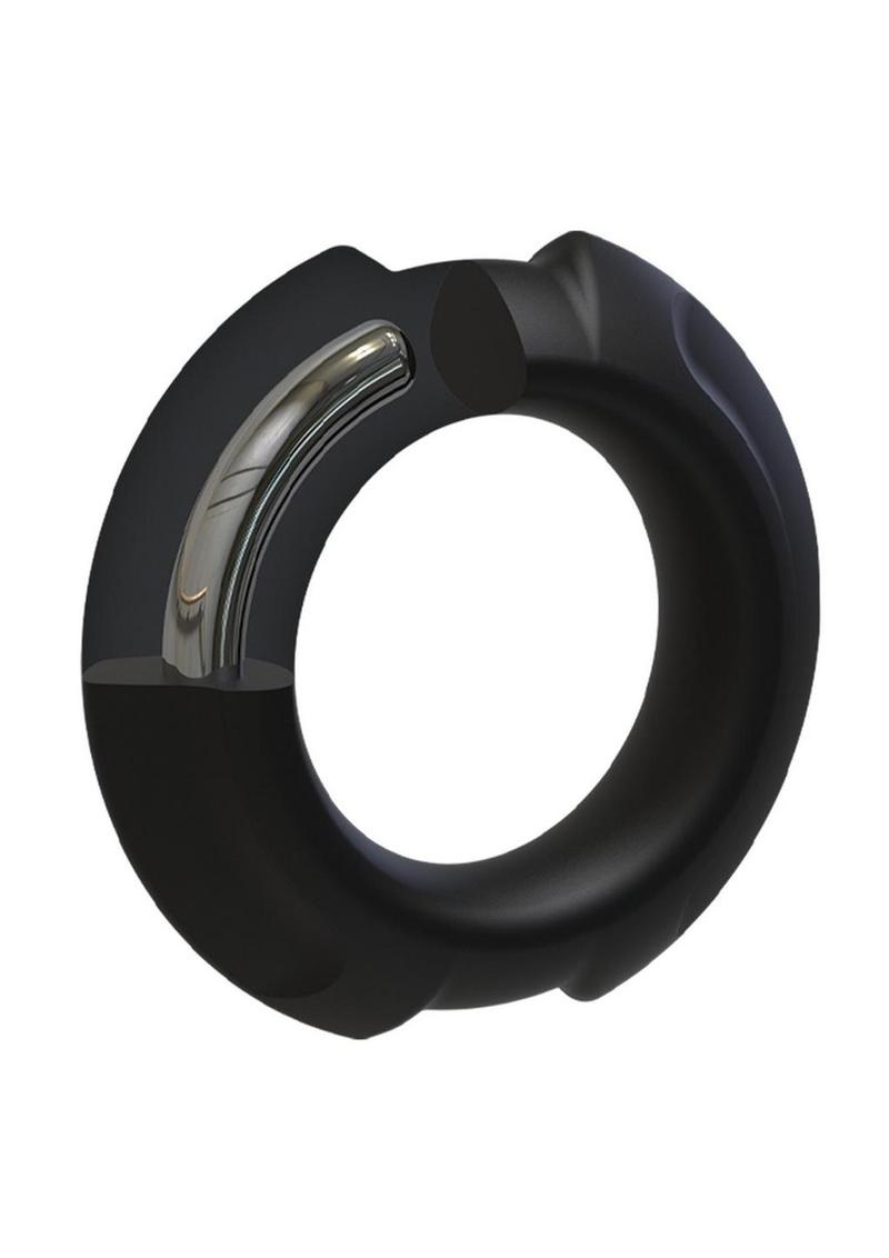 Load image into Gallery viewer, Optimale Flexisteel Soft Silicone with Inner Metal Core Cock Ring
