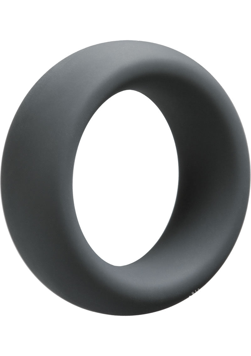 Load image into Gallery viewer, Optimale Silicone Cock Ring - Grey/Slate - 35mm
