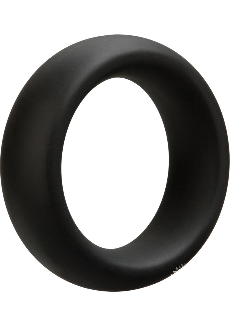 Load image into Gallery viewer, Optimale Silicone Cock Ring - Black - 40mm
