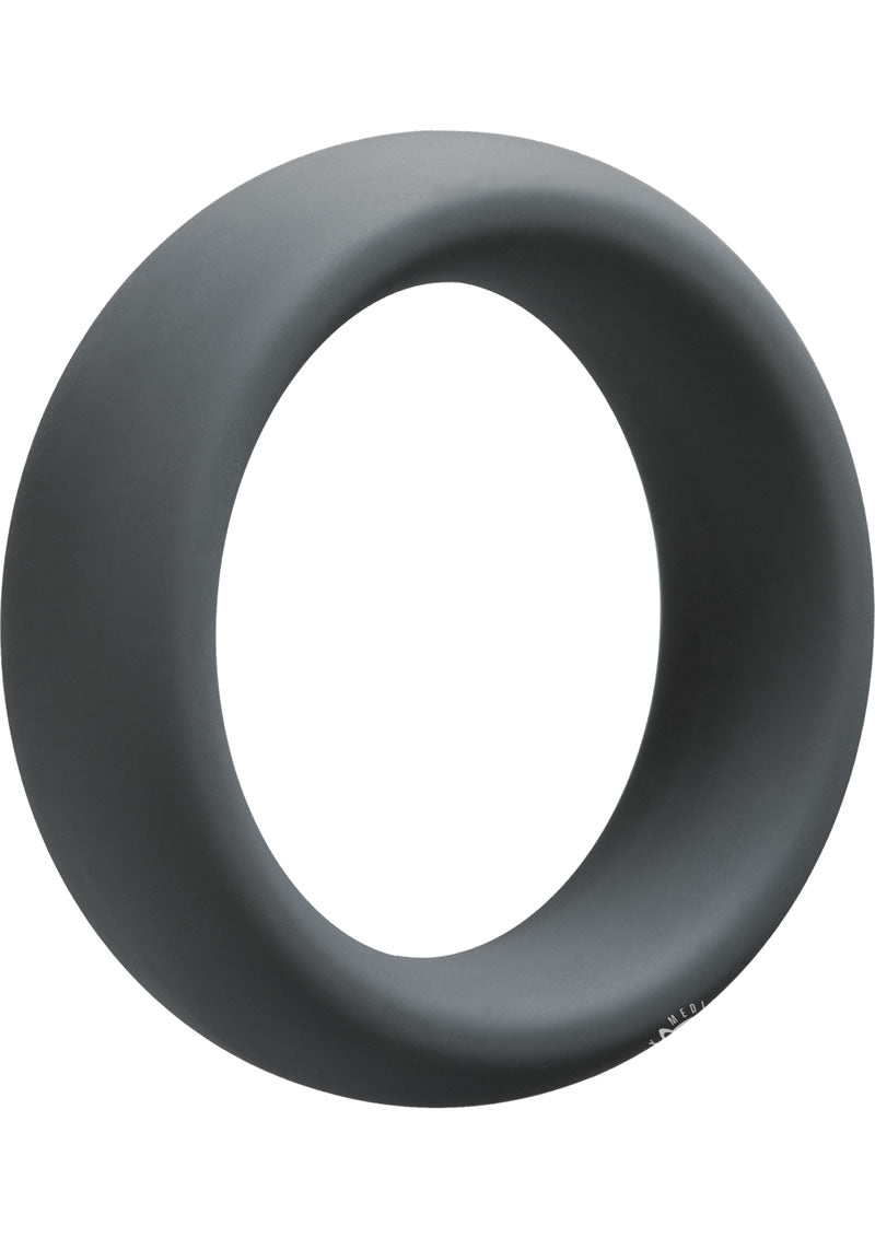 Load image into Gallery viewer, Optimale Silicone Cock Ring - Grey/Slate - 45mm
