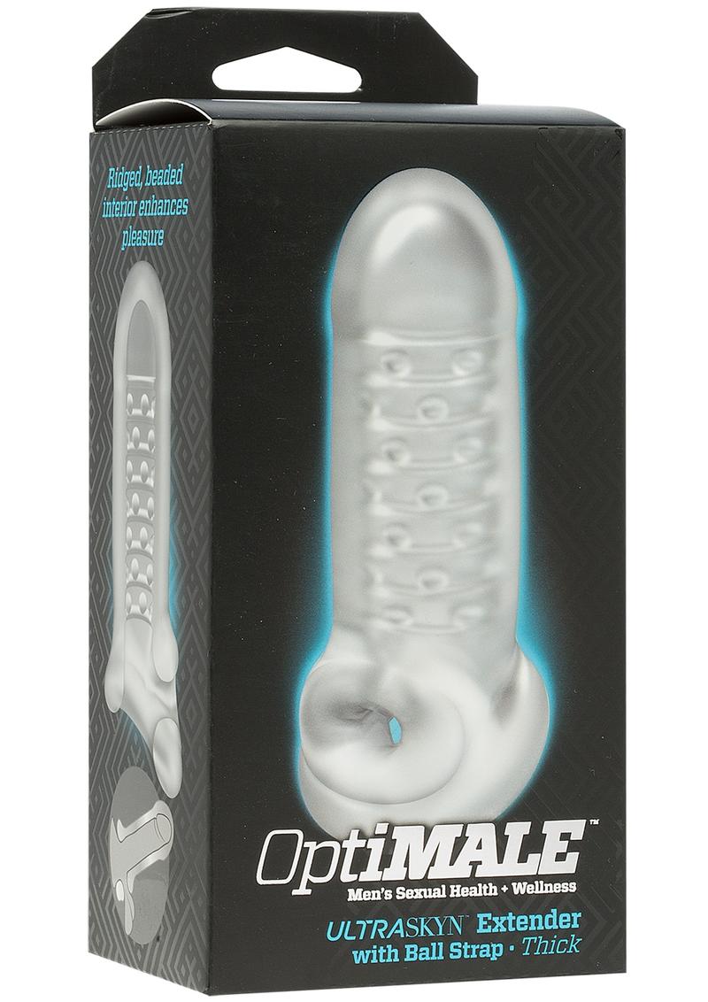 Load image into Gallery viewer, Optimale Thick Extender with Ball Strap - Clear/Frost
