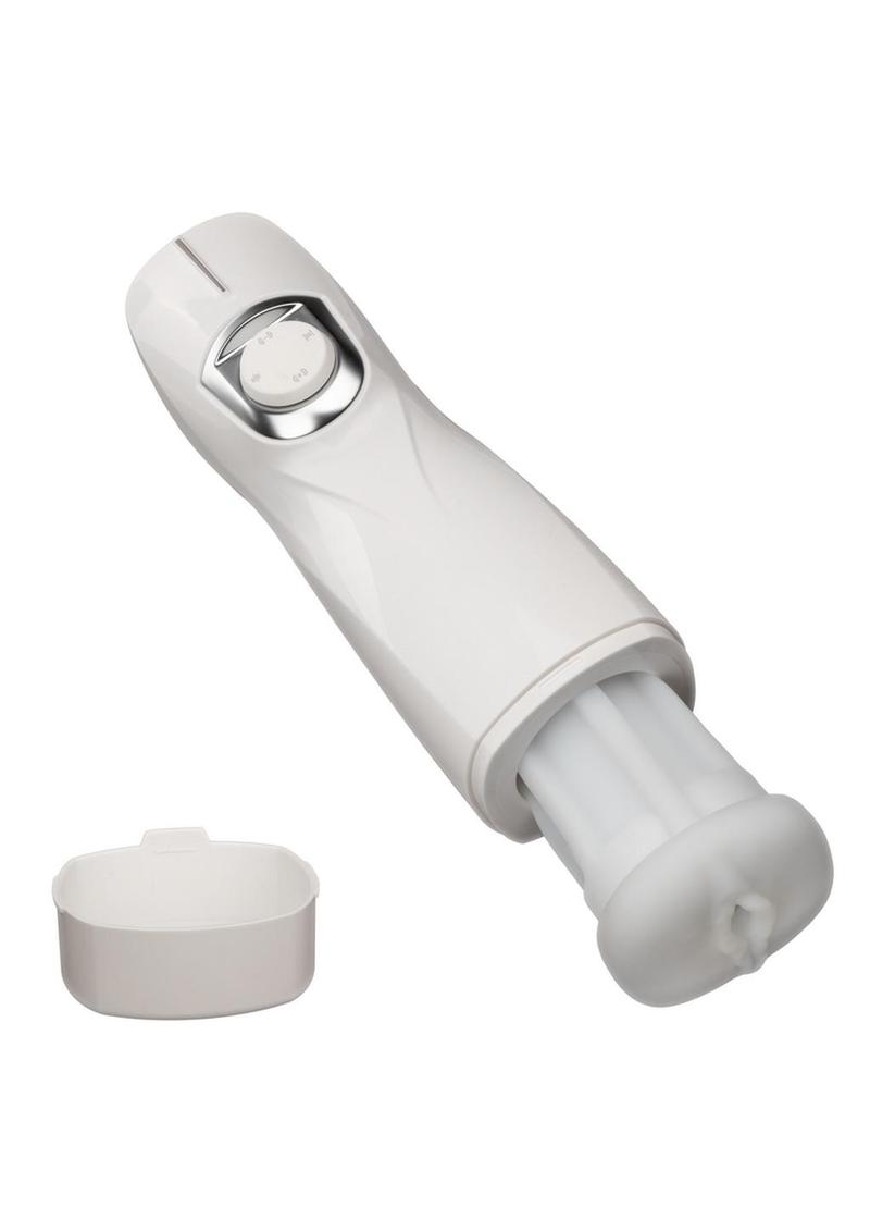 Load image into Gallery viewer, Optimum Power Lifelike Pulsar Rechargeable Stroker - White
