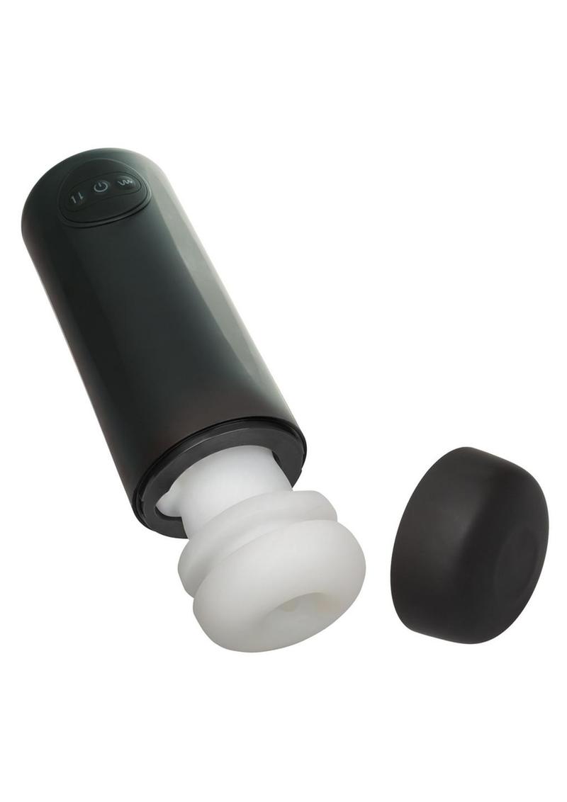 Load image into Gallery viewer, Optimum Power Vibrating and Thrusting Stroker - Black
