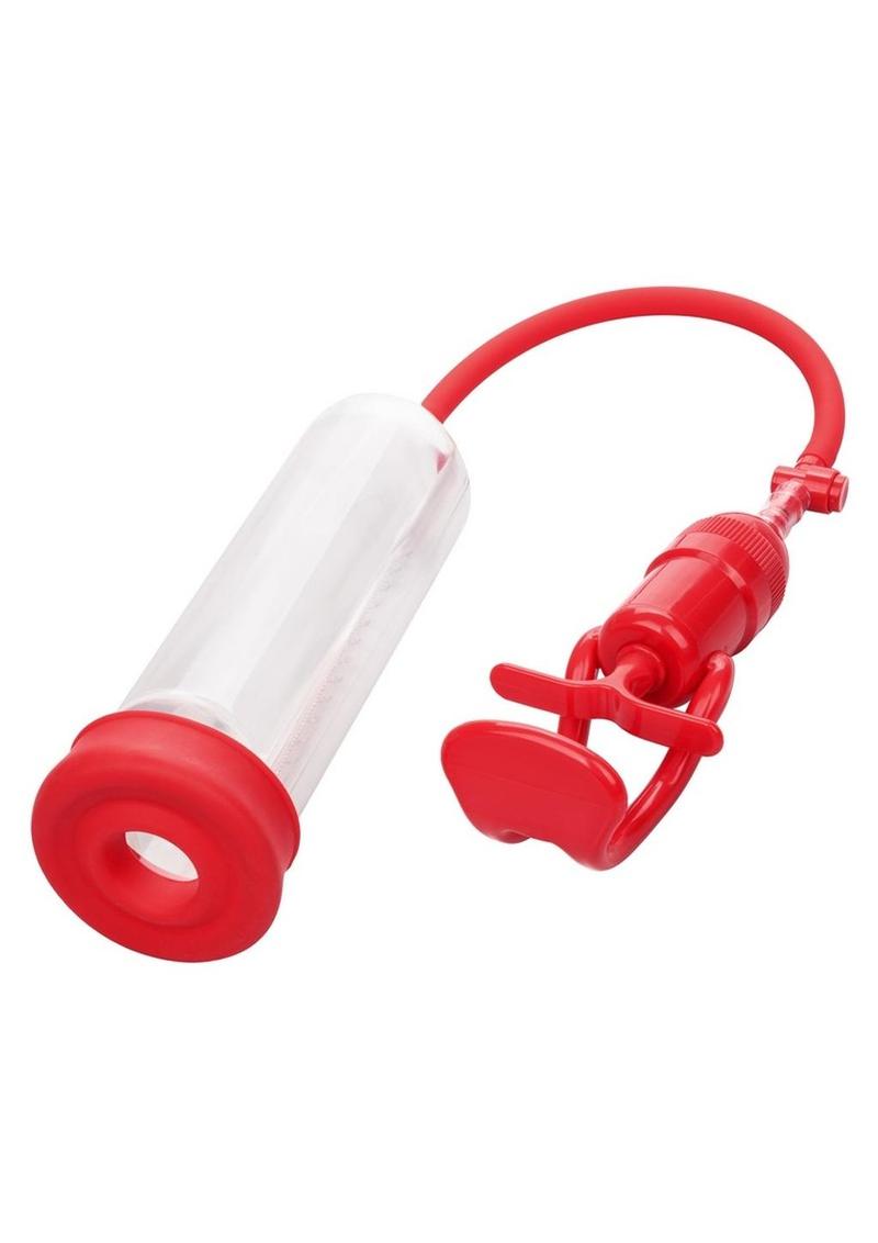 Load image into Gallery viewer, Optimum Series Magnified Pump - Clear/Red
