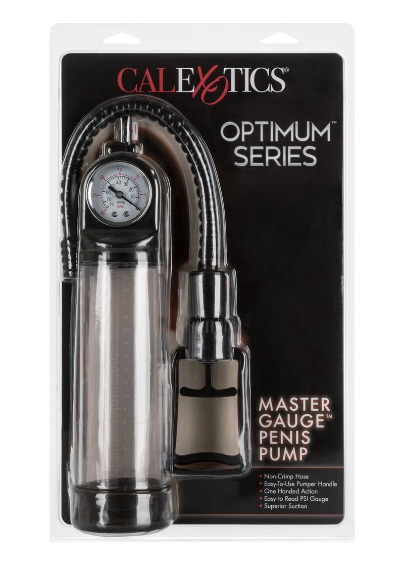 Load image into Gallery viewer, Optimum Series Master Gauge Penis Pump - Clear
