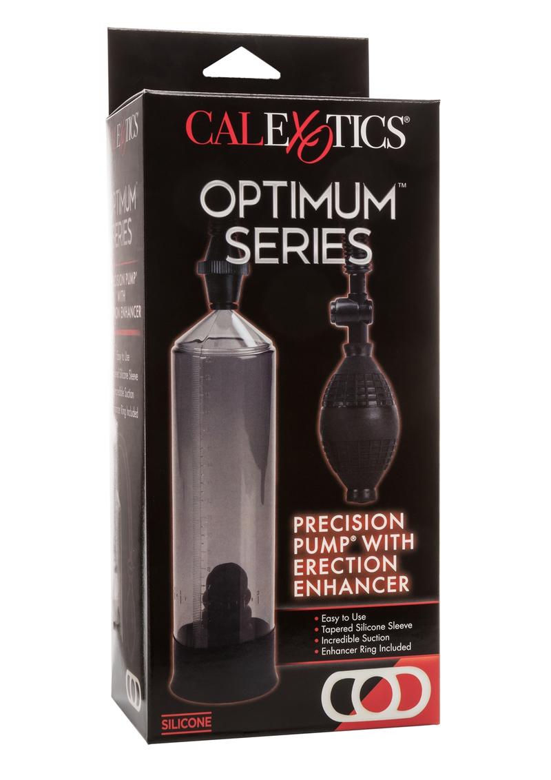 Load image into Gallery viewer, Optimum Series Precision Pump with Erection Enhancer - Clear/Smoke
