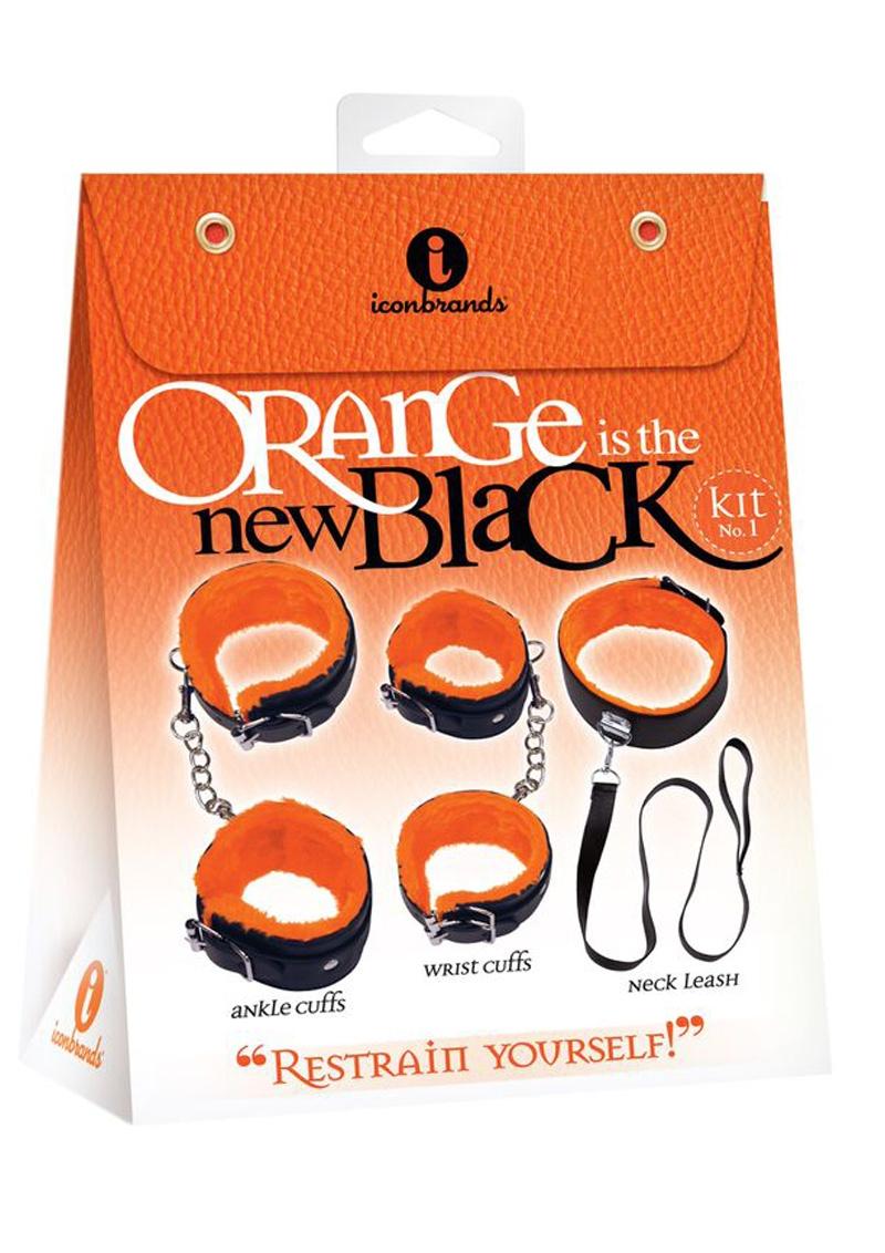 Load image into Gallery viewer, Orange Is The New Black Kit #1 - Restrain Yourself - Black/Orange

