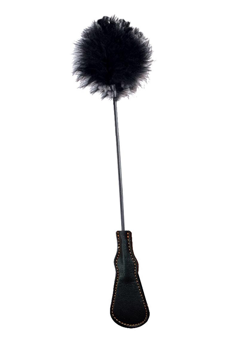 Load image into Gallery viewer, Orange Is The New Black Riding Crop and Tickler - Black
