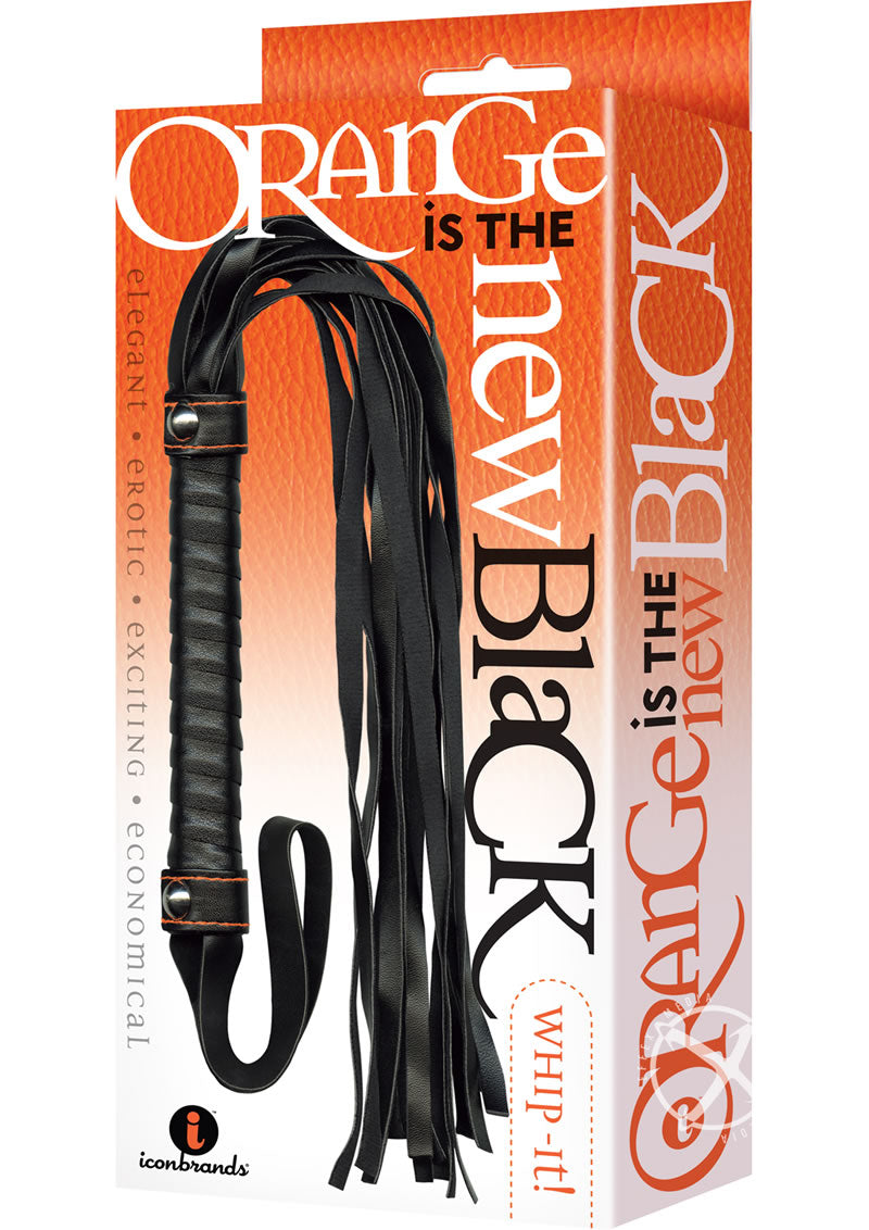 Load image into Gallery viewer, Orange Is The New Black Whip It - Black
