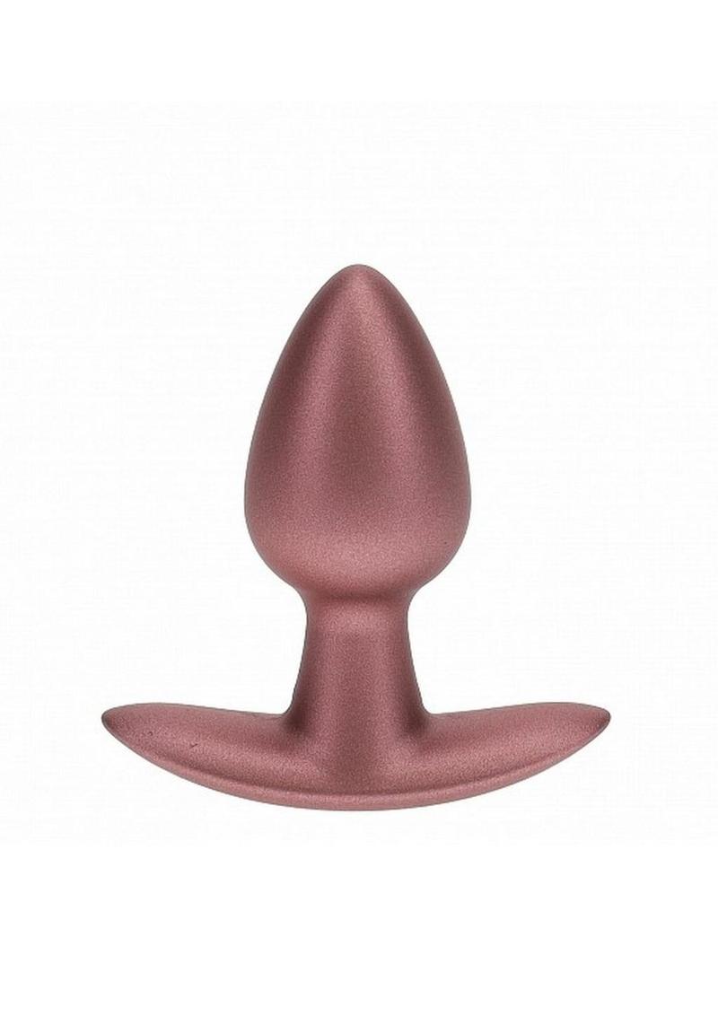 Load image into Gallery viewer, Ouch! Anal Plug Silicone - Rose Gold - Small
