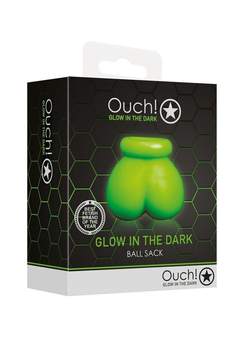 Load image into Gallery viewer, Ouch! Ball Sack - Glow In The Dark/Green
