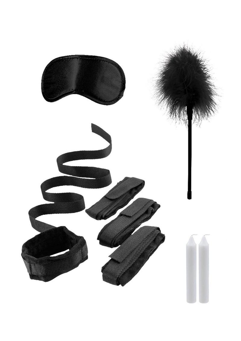 Load image into Gallery viewer, Ouch! Bed Bindings Restraint Kit - Black
