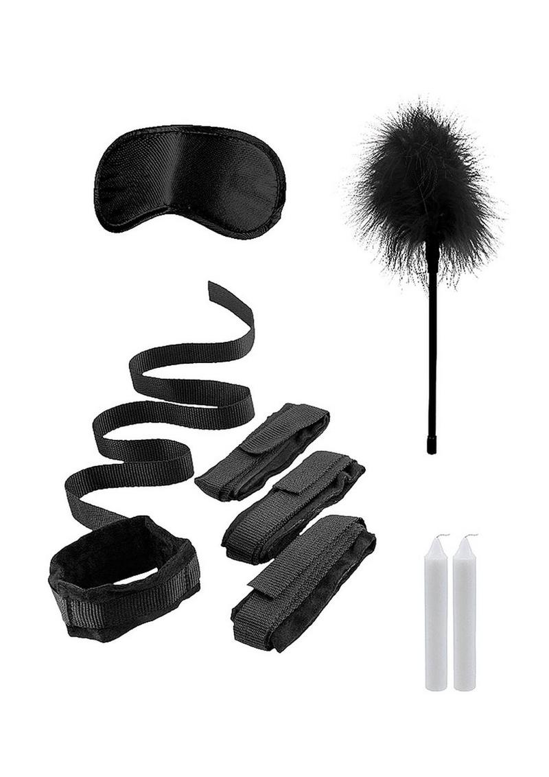 Load image into Gallery viewer, Ouch! Bed Bindings Restraint Kit - Black
