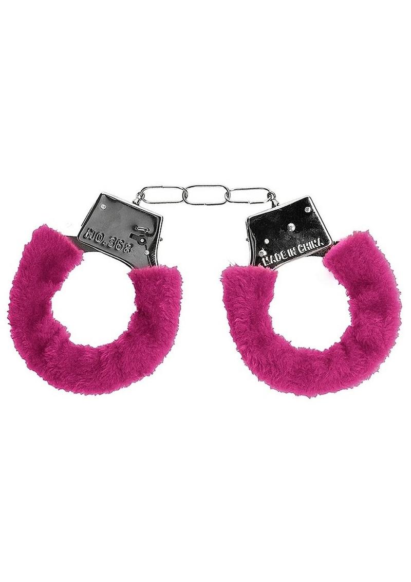 Load image into Gallery viewer, Ouch! Beginner&#39;s Handcuffs Furry - Pink
