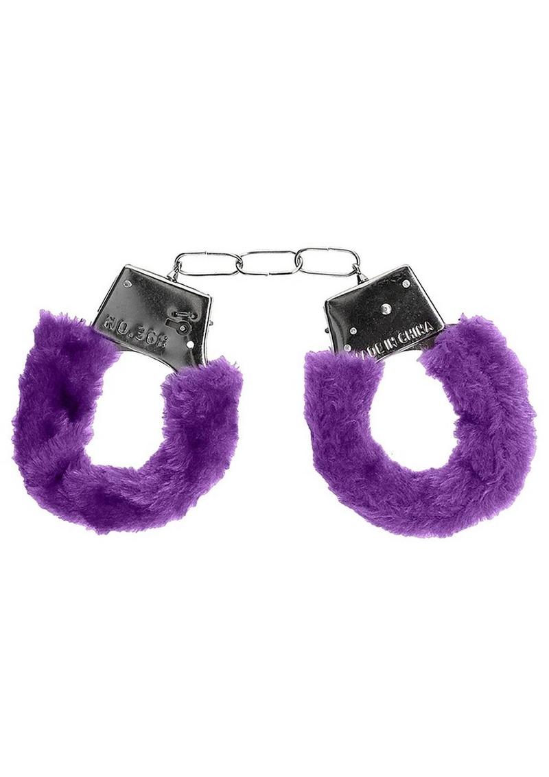 Load image into Gallery viewer, Ouch! Beginner&#39;s Handcuffs Furry - Purple
