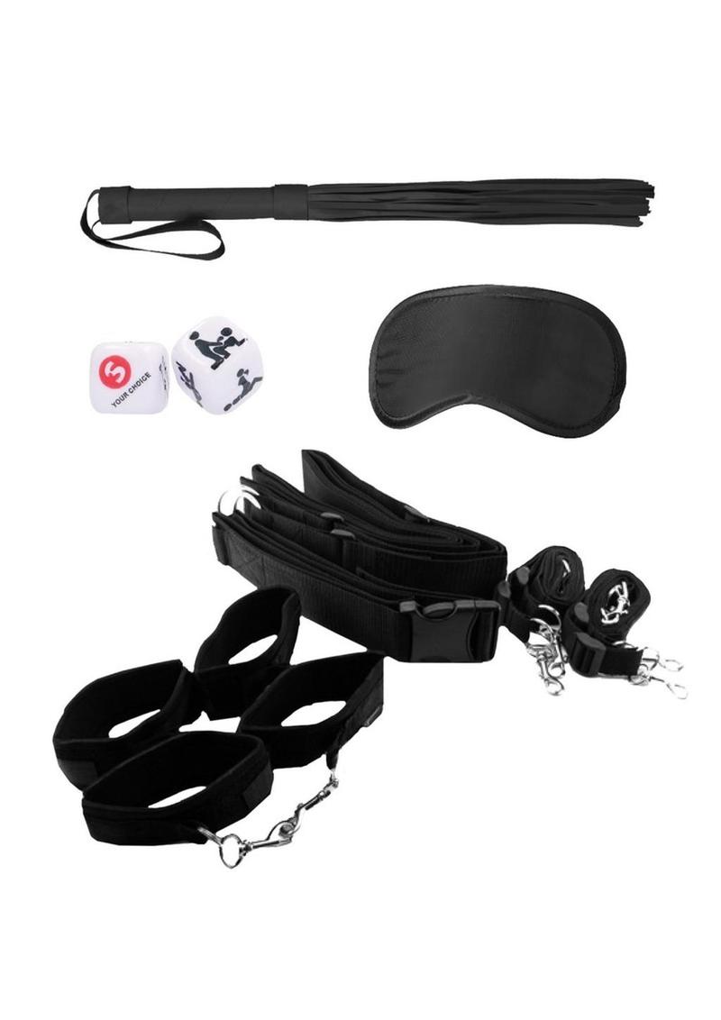 Load image into Gallery viewer, Ouch! Bondage Belt Restraint System - Black
