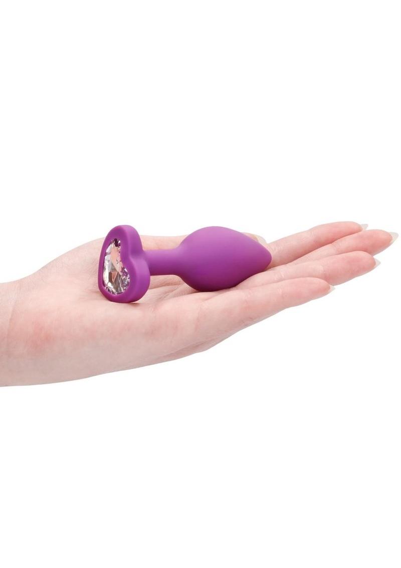 Load image into Gallery viewer, Ouch! Diamond Heart Butt Plug - Regular
