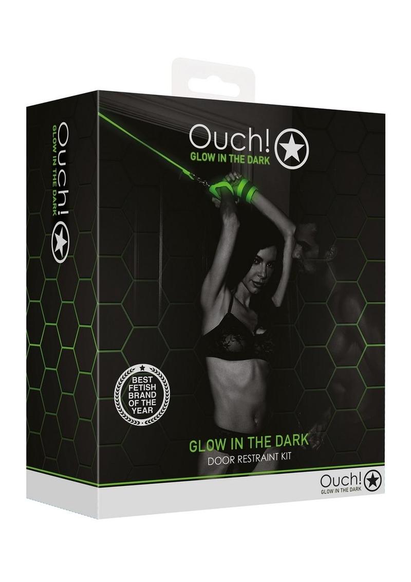 Load image into Gallery viewer, Ouch! Door Restraint Kit - Black/Glow In The Dark/Green
