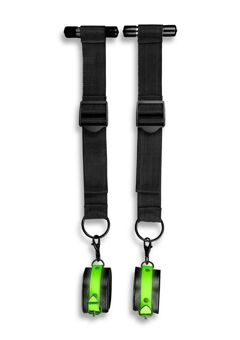 Load image into Gallery viewer, Ouch! Door Restraint Kit - Black/Glow In The Dark/Green
