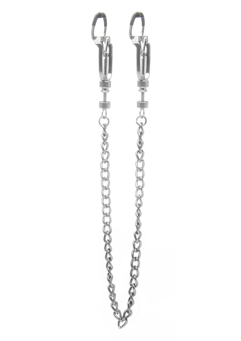 Load image into Gallery viewer, Ouch! Helix Nipple Clamps - Silver
