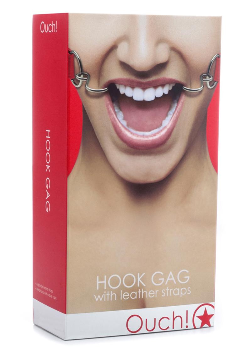 Load image into Gallery viewer, Ouch! Hook Gag - Red
