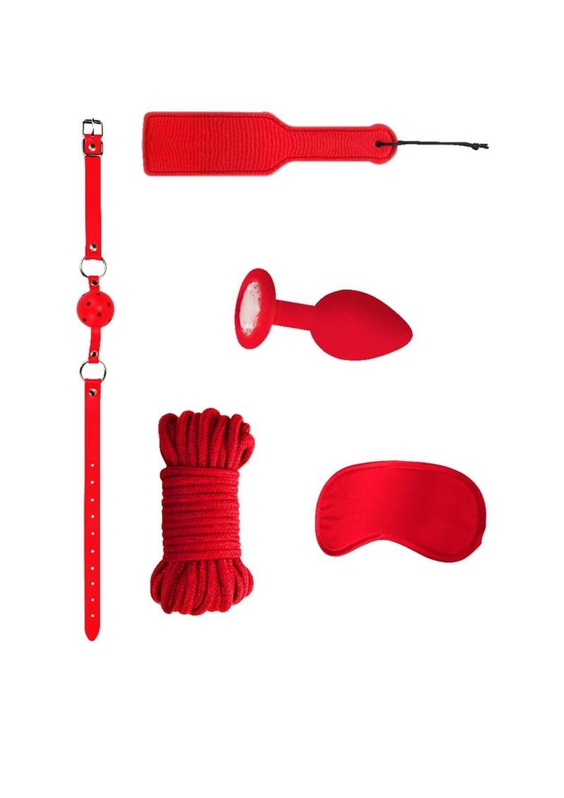 Load image into Gallery viewer, Ouch! Introductory Bondage Kit #5 - Red
