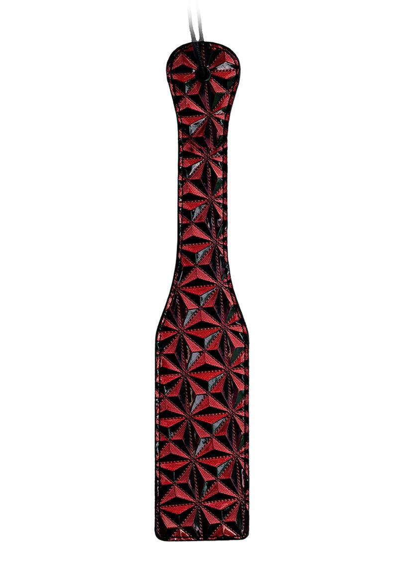 Load image into Gallery viewer, Ouch! Luxury Paddle - Burgundy/Red
