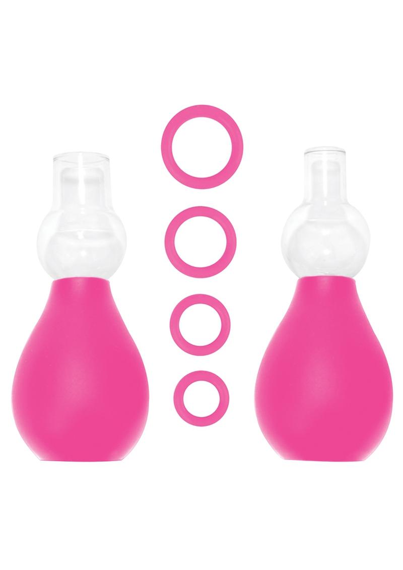 Load image into Gallery viewer, Ouch! Nipple Erector - Pink - Set
