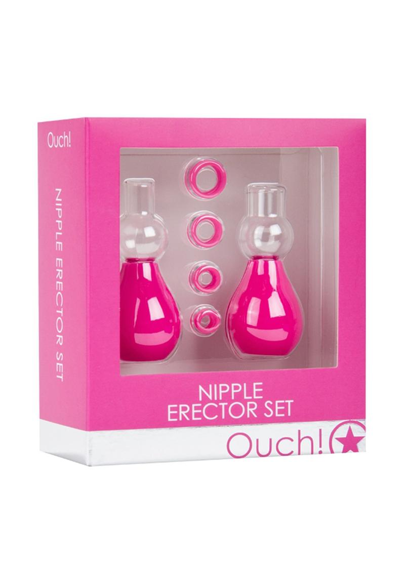 Load image into Gallery viewer, Ouch! Nipple Erector - Pink - Set
