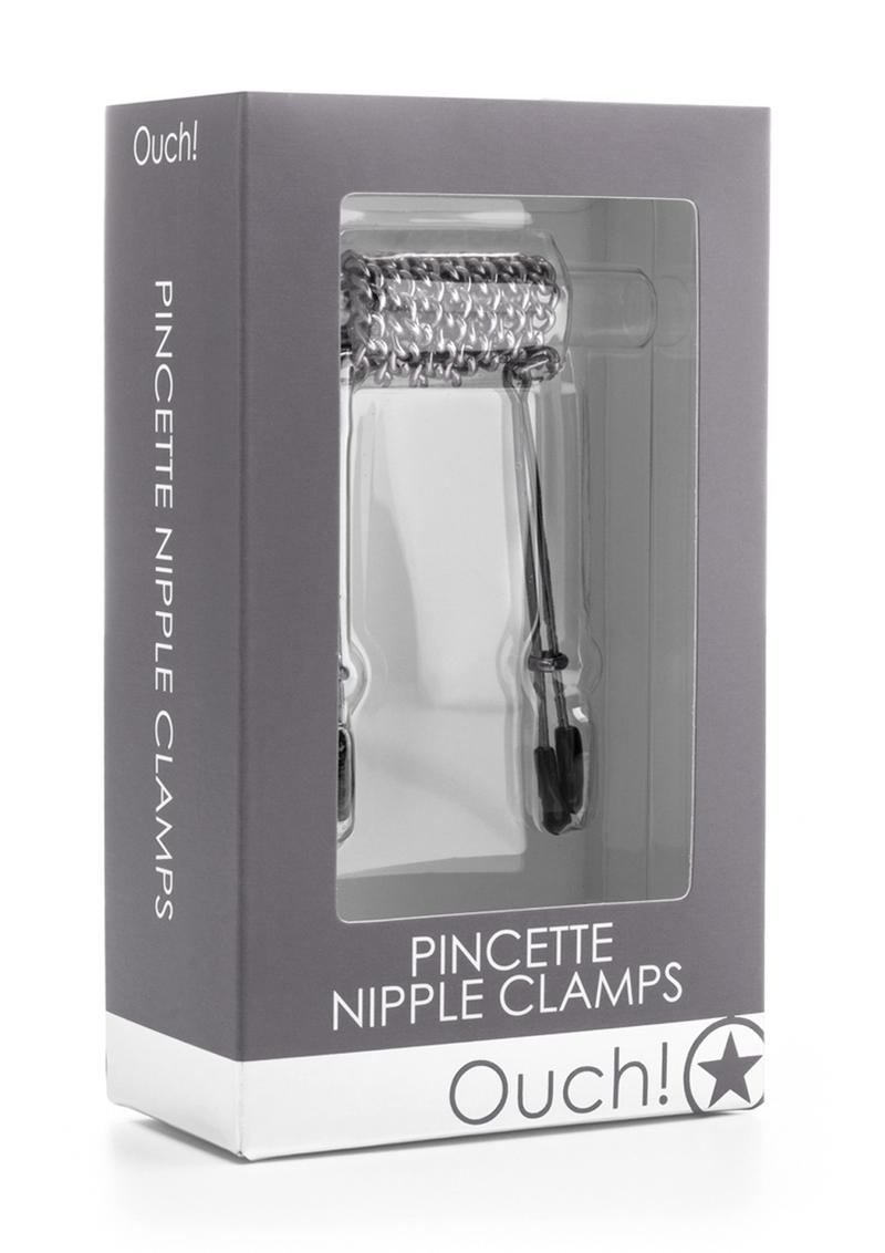 Load image into Gallery viewer, Ouch! Pincette Nipple Clamps - Silver
