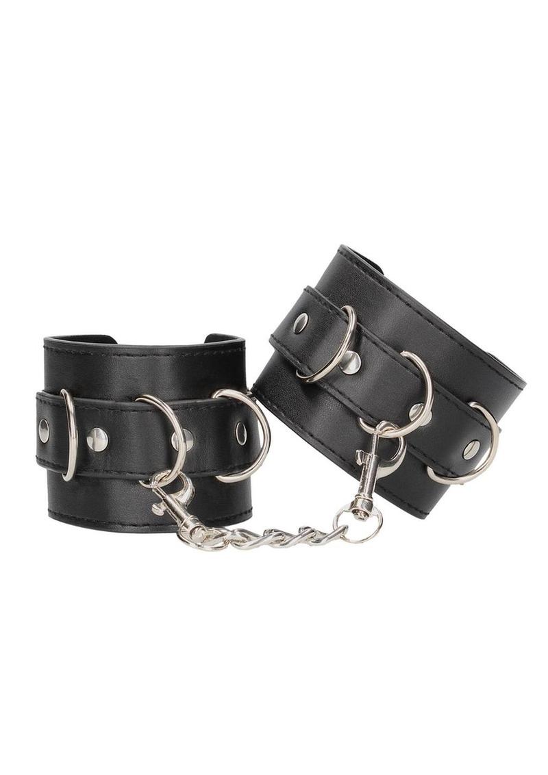 Load image into Gallery viewer, Ouch Premium Bonded Leather Cuffs For Hands Or Ankles
