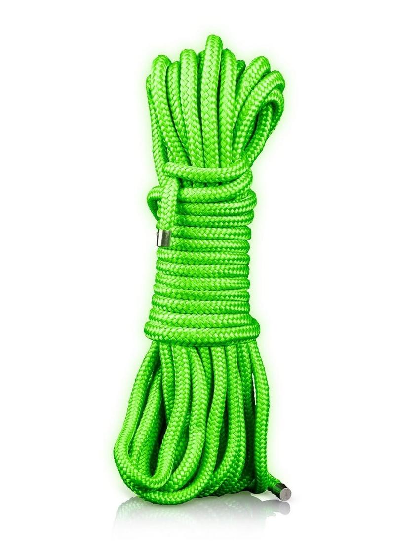 Load image into Gallery viewer, Ouch Rope 10m/16 Strings - Glow In The Dark/Green
