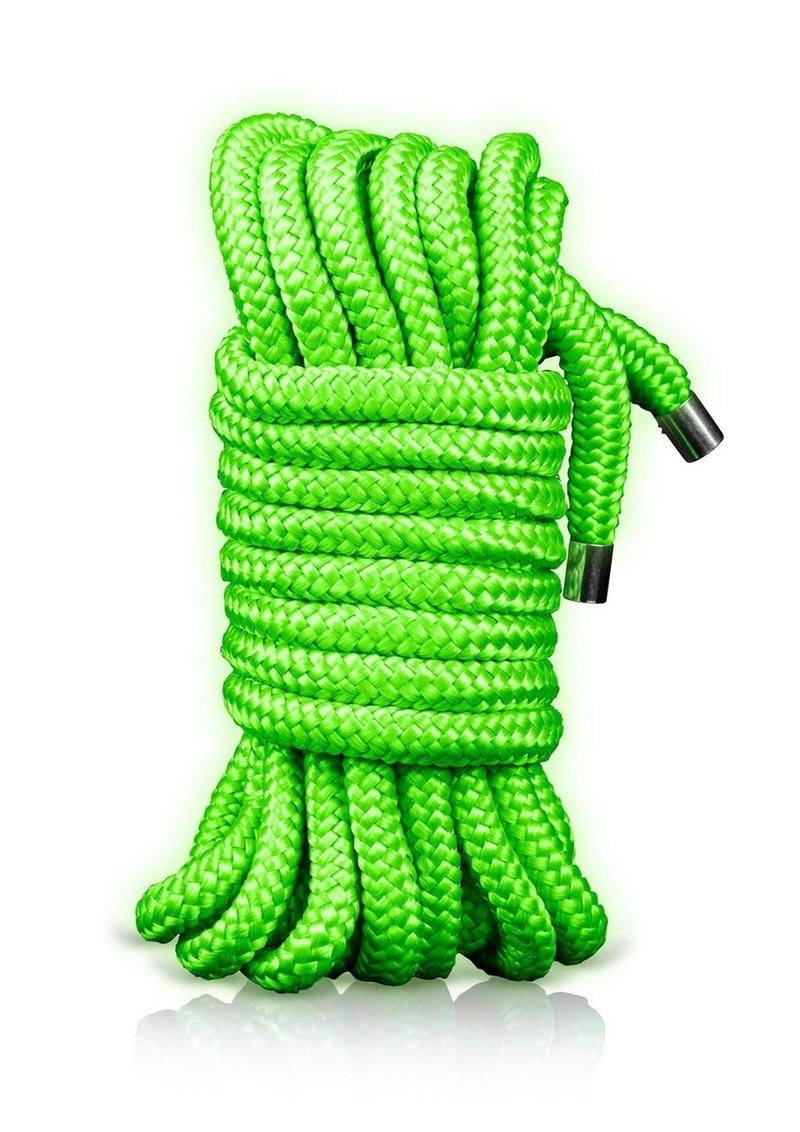 Load image into Gallery viewer, Ouch Rope 5m/16 Strings - Glow In The Dark/Green
