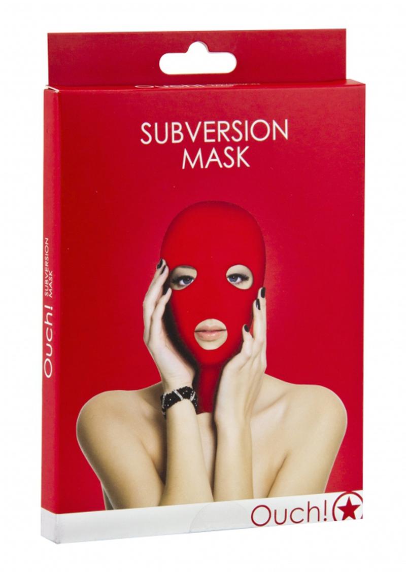 Load image into Gallery viewer, Ouch! Subversion Mask - Red
