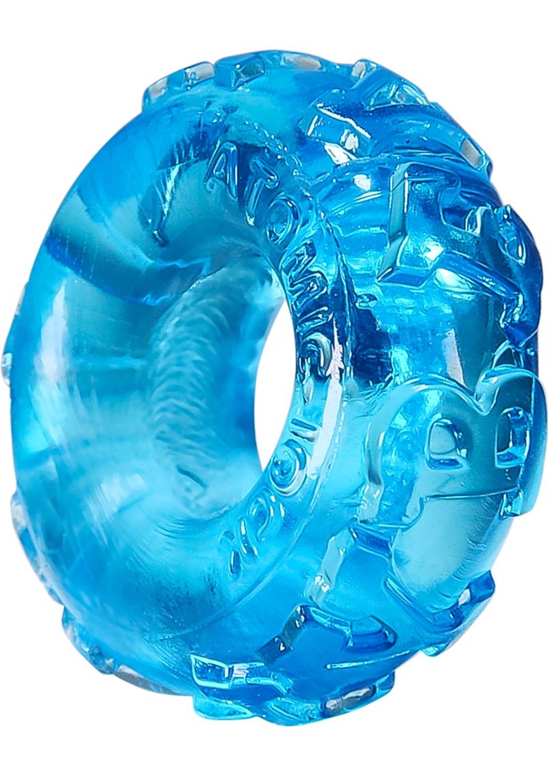 Load image into Gallery viewer, Oxballs Atomic Jock Jelly Bean Cock Ring - Blue
