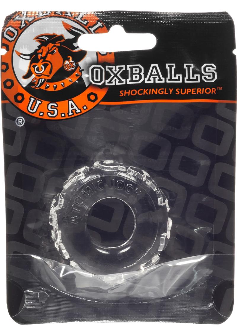 Load image into Gallery viewer, Oxballs Atomic Jock Jelly Bean Cock Ring - Clear
