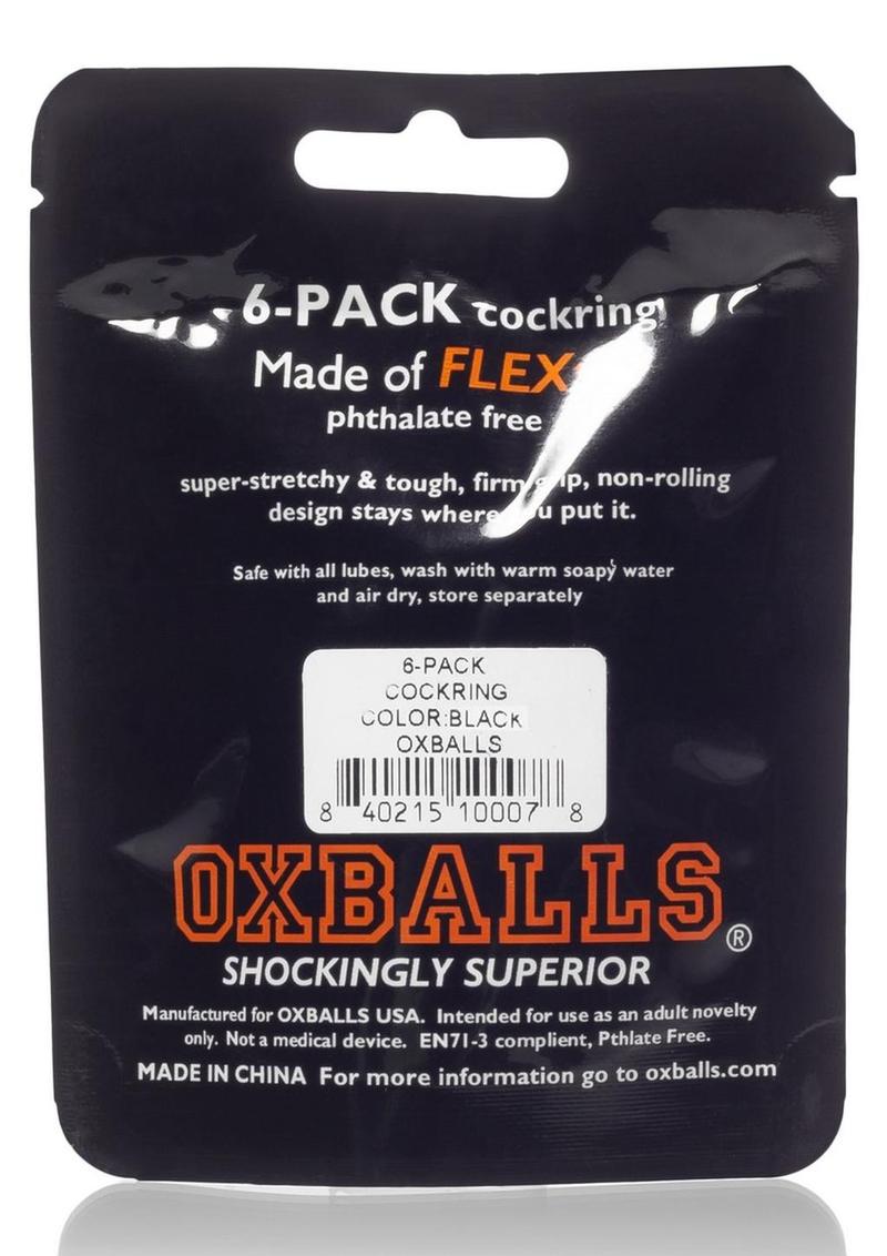 Load image into Gallery viewer, Oxballs Atomic Jock &#39;The 6 Pack&#39; Sport Cock Ring
